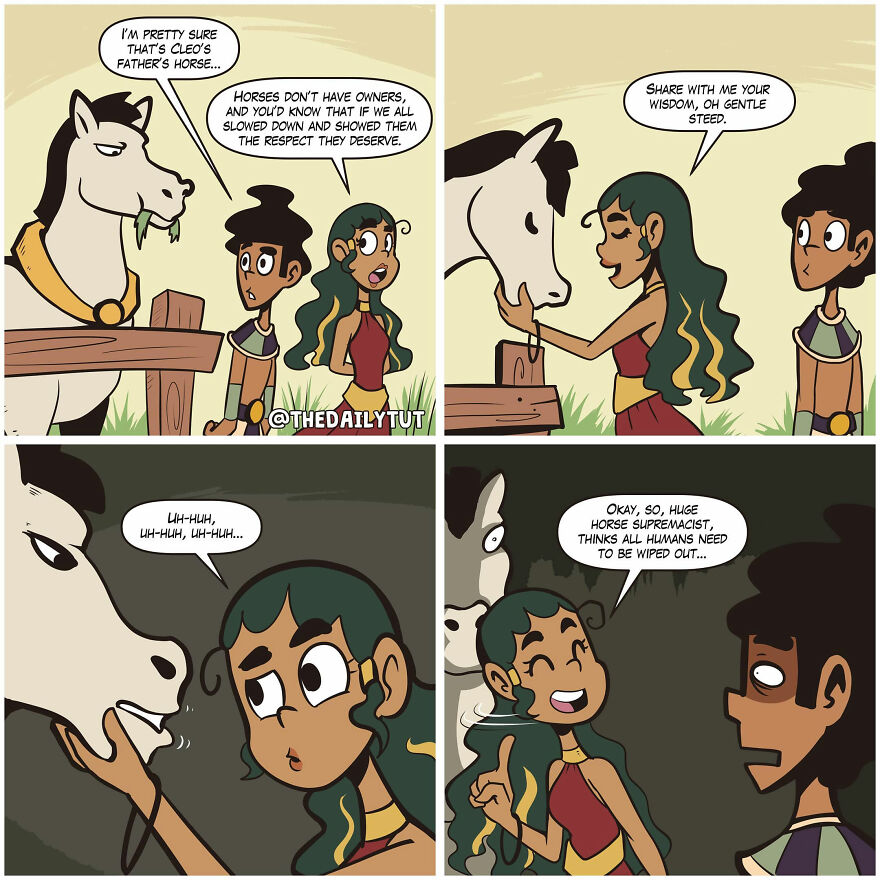 Comics Artist Creates Humorous Comics About Egypt (137 Pics)