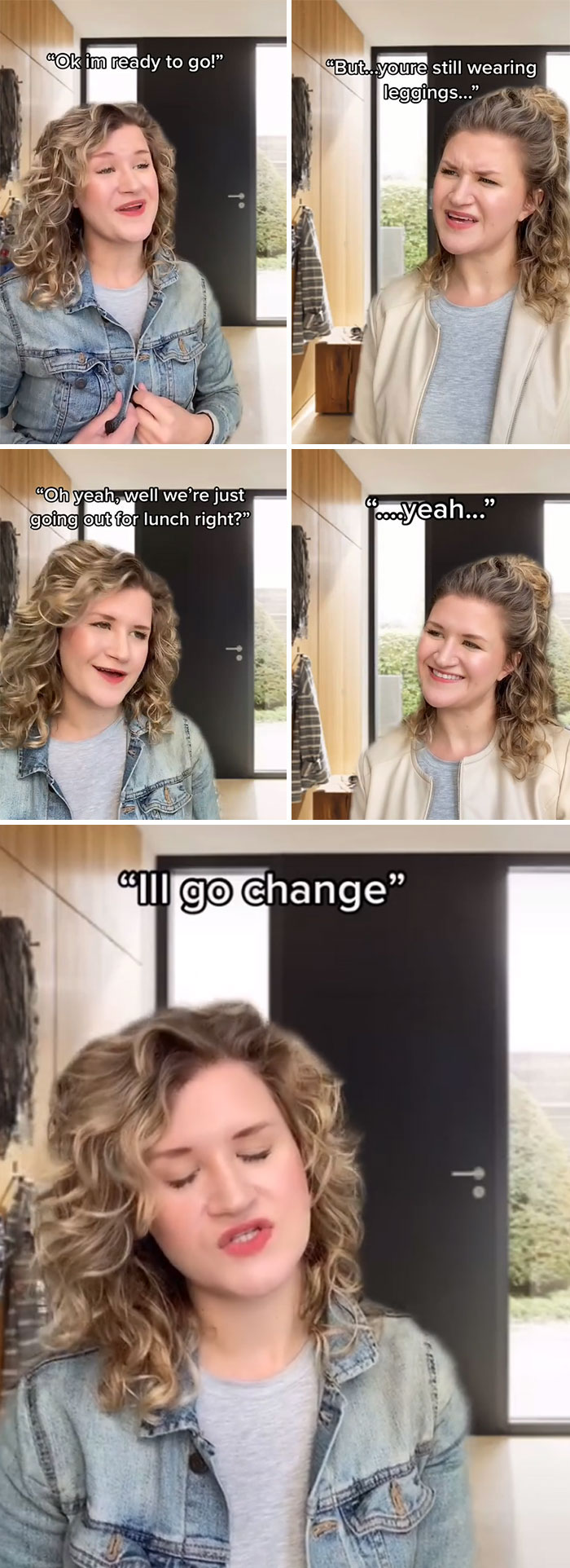 Going Out Only If Fully Ready