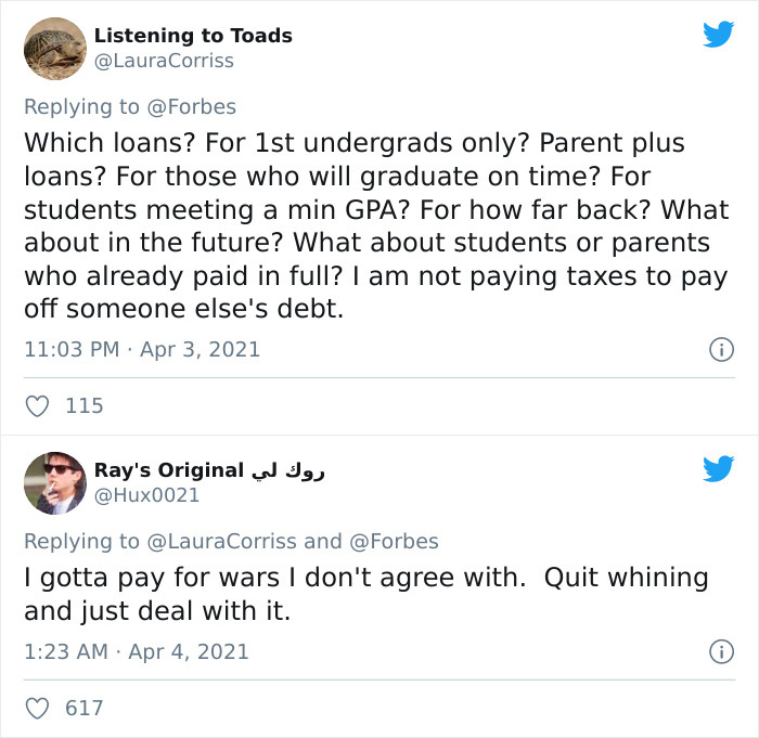 People-Against-Cancelling-Student-Loan-Debt