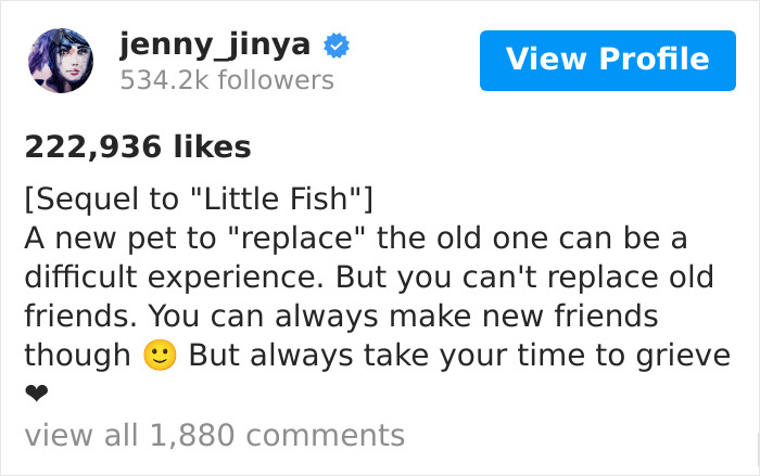 Artist Who Makes People Cry With Her Comics Released A Sequel To 'Little Fish' About The Spirit Of A Dog Visiting Its Owner Who Got A New Puppy Artist Who Makes People Cry With Her Comics Released A Sequel To 'Little Fish' About The Spirit Of A Dog Visiting Its Owner Who Got A New Puppy