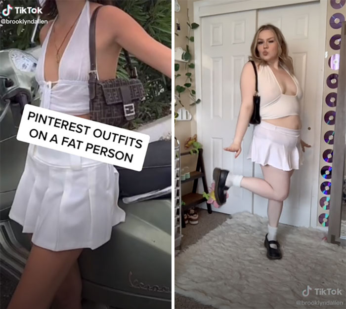 Woman Recreates Outfits To Show The Double Standards Of Fashion Trends, But Not Everyone's Convinced Woman Recreates Outfits To Show The Double Standards Of Fashion Trends, But Not Everyone's Convinced
