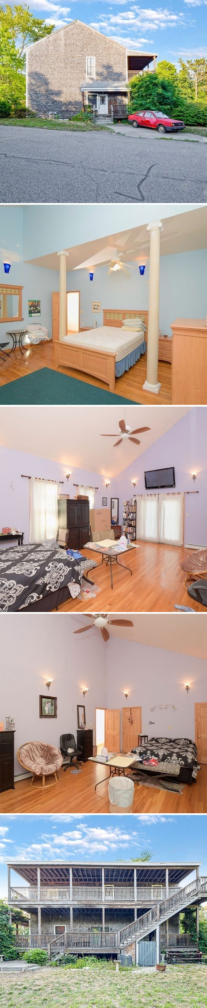 This Does Not Seem Up To Code. Recently Sold For $410,000. 4 Bd, 2.5 Bath. 4,000 Sf