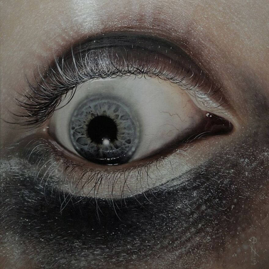 Realized The Hubs @oda.paints & I Never Posted The Final Photo Of This Painting We Did. So Here It Is...
'origins'
oil On Wood Panel By My Hubby And Me.
the Manipulation Of Lighting In This Piece Makes You Question The Directionality Of The Eye. Upside Right? Or Upside Down? It's Actually Upside Right...with My Eye Looking Down, And A Heavy Light Source Coming From Below, It's Gives The Illusion That The Eye Could Be Upside Down.
for Prints Of This Piece, Click The Link In My Bio, And Hit The "Prints" Tab.
thanks For Looking 👀