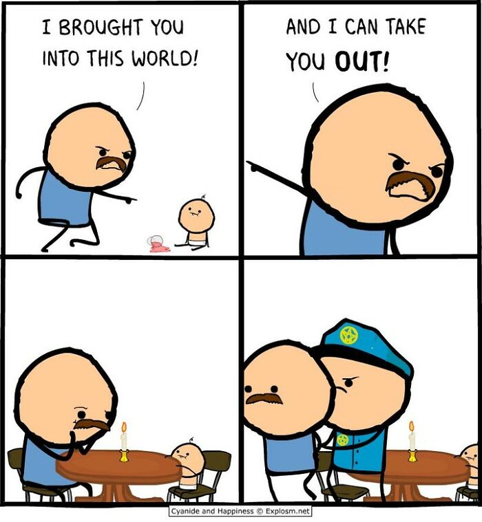 125 Hilariously Dark Comics By Cyanide & Happiness