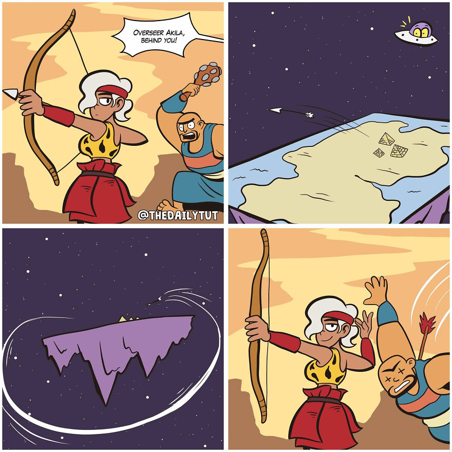 Comics Artist Creates Humorous Comics About Egypt (137 Pics)