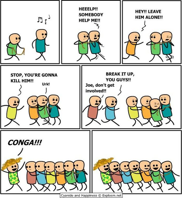 125 Hilariously Dark Comics By Cyanide & Happiness