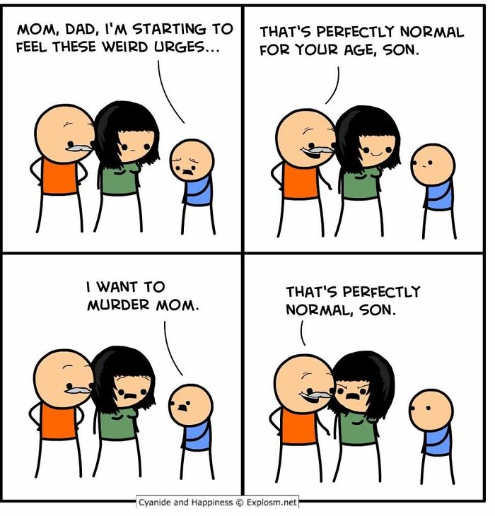 125 Hilariously Dark Comics By Cyanide & Happiness