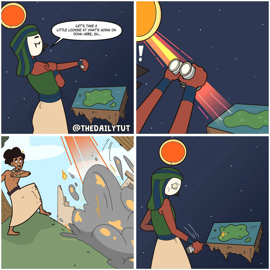 Comics Artist Creates Humorous Comics About Egypt (137 Pics)