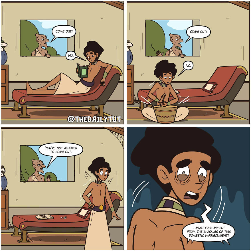 Comics Artist Creates Humorous Comics About Egypt (137 Pics)