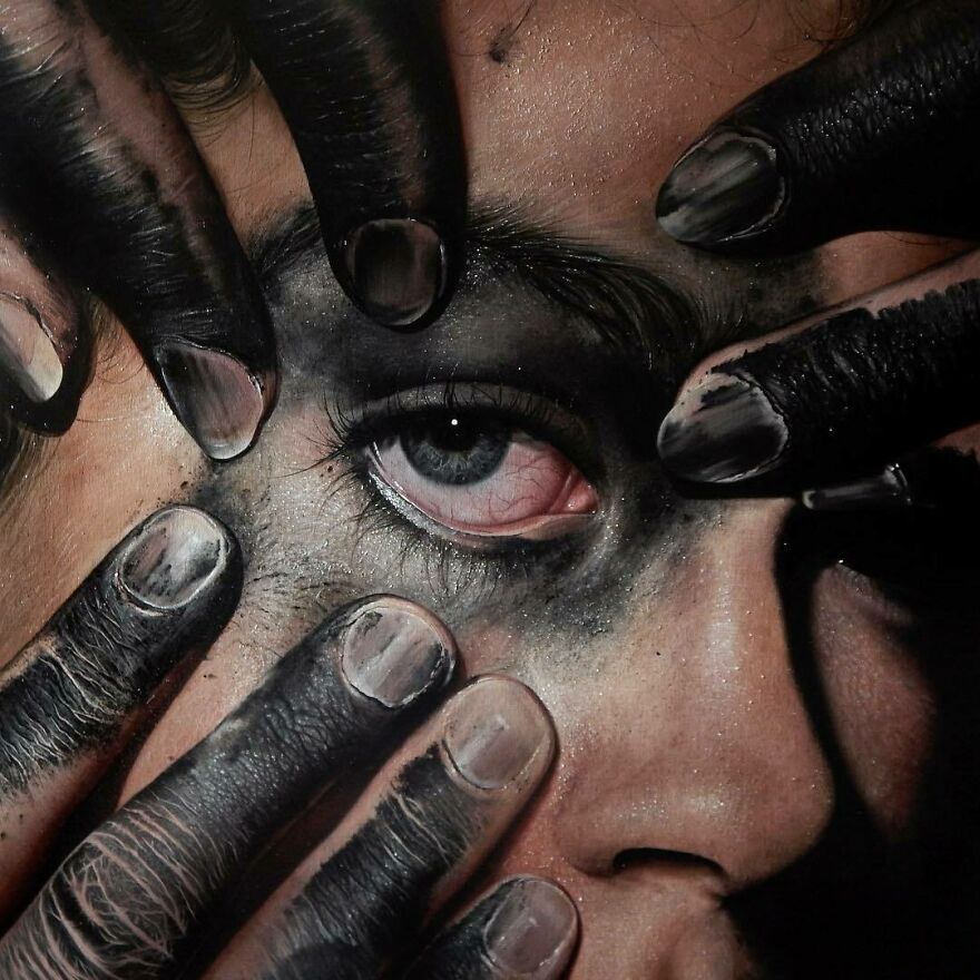 "Our Little Secret"
oil On Linen Wrapped Panel.
painted By Myself (@kit_king) And My Husband @oda.paints For The 'Transfigure' Group Show At @lastritesgallery Aug 22nd- Oct 3rd.
this Piece Is Meant To Subsume The Duality Of Unsettlement And Allurement, Not Only Through Tones And Lighting, But With The Subject Matter. Having The Hands Being As Invasive As They Are, Can Suggest Multiple Stories. It Explores Sexual Concepts W/O Objectifying The Human Body. Exploring Sex Through The Soul.
whether The Person Looks At This Piece And Sees Something Unsettling, Or Sees Something Alluring Will Be Personal To That Individual...and Part Of The Title And The Secrecy Is Not Knowing Which Story The Artists Are Trying To Convey, And Jointly Which Story The Viewer Sees.
•
i Realize I Have Quite A Few Younger Followers On Here, So Please Be Respectful Or You Will Be Blocked If Unable To Be Mature.
thank You.