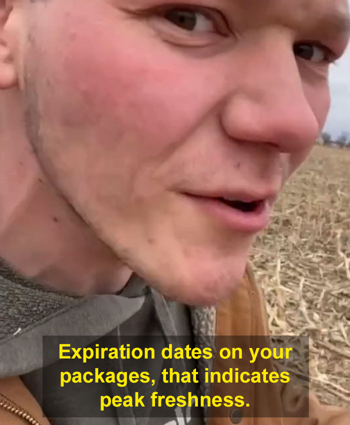 This Farmer Explains Food Expiration So That People Wouldn’t Throw Away Items That Are Still Edible