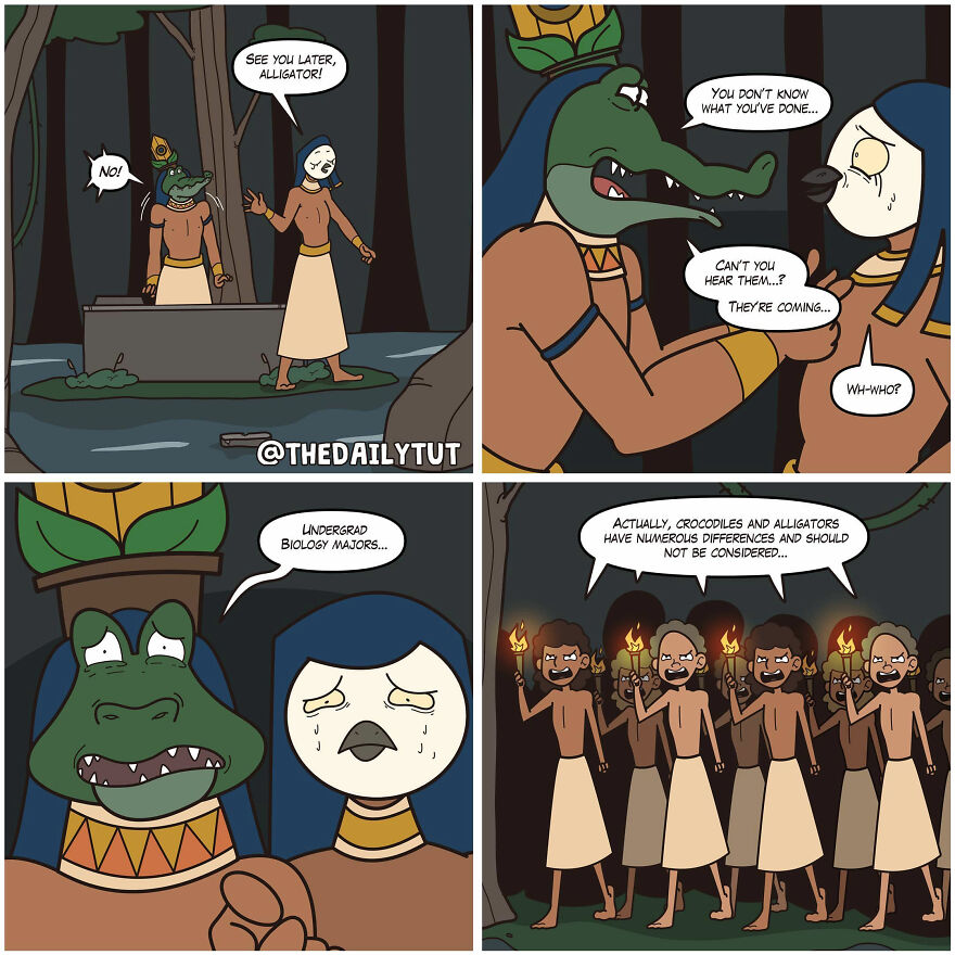 Comics Artist Creates Humorous Comics About Egypt (137 Pics)