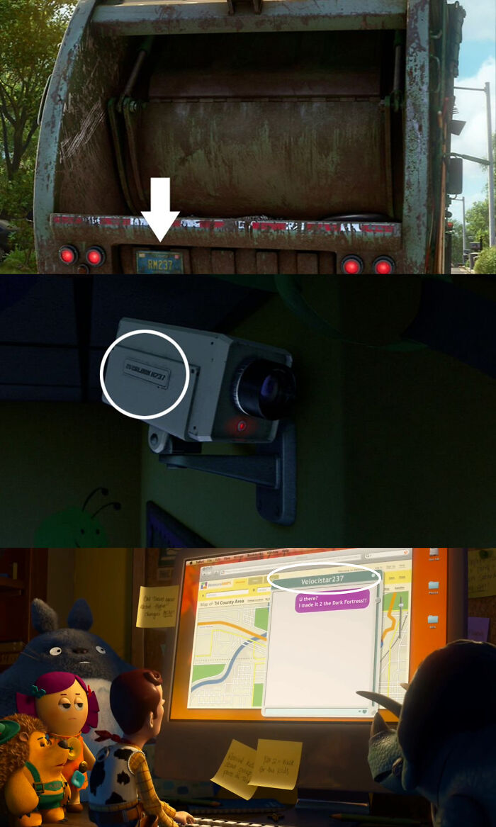 In Toy Story 3 (2010), The Number 237 Appears Three Times. This Is A Reference To The Shining. Director Lee Unkrich Is A Massive Stephen King Fan