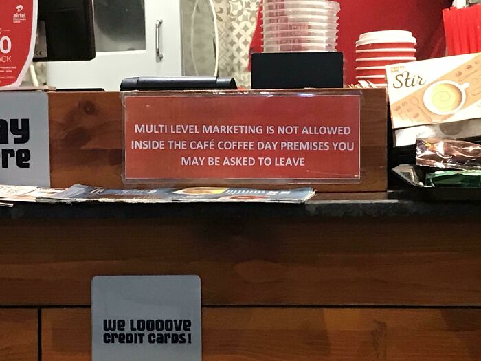 Found At A Coffee Shop In India