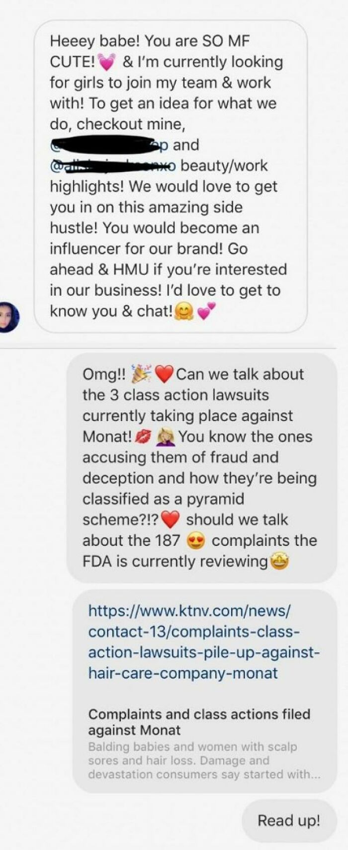 I Got Blocked Immediately, Darn