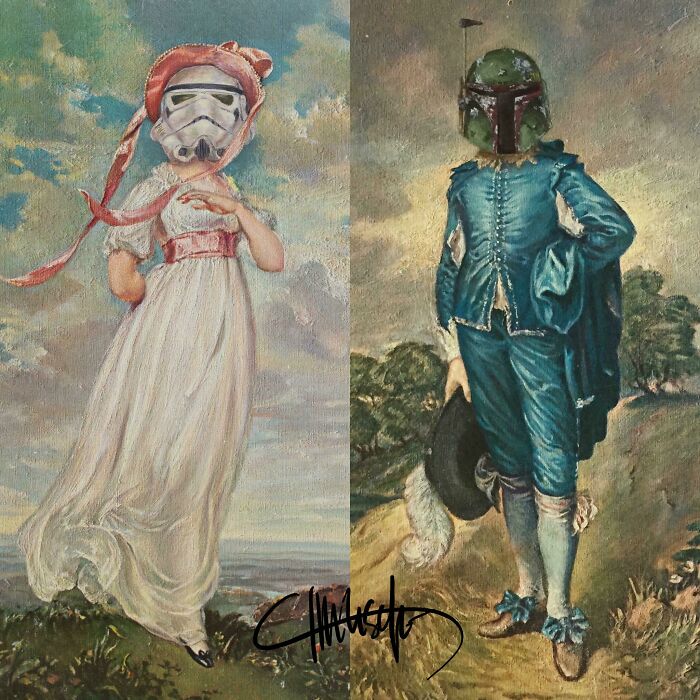 I Found And Altered Blue Boy A Couple Years Ago. So When I Found Pinkie In A Thrift Store I Was Thrilled! She Had To Have A Helmet Of Her Own