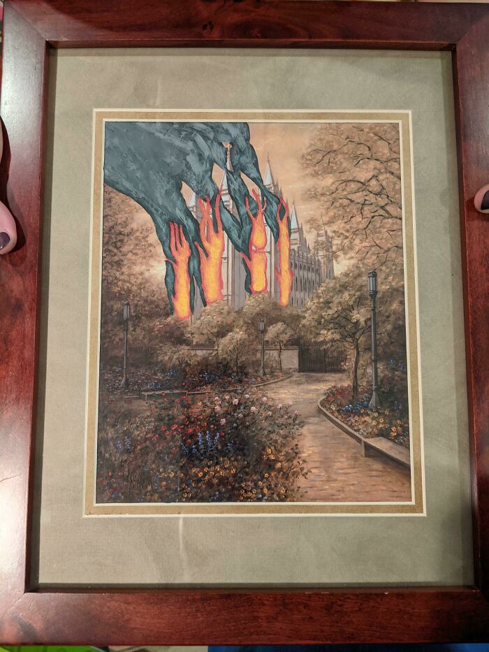 In Utah, A Third Of The Paintings You Find At The Thrift Store Are Mormon Ones. As Someone Who Grew Up Mormon And Left, This Makes Me Laugh So Hard