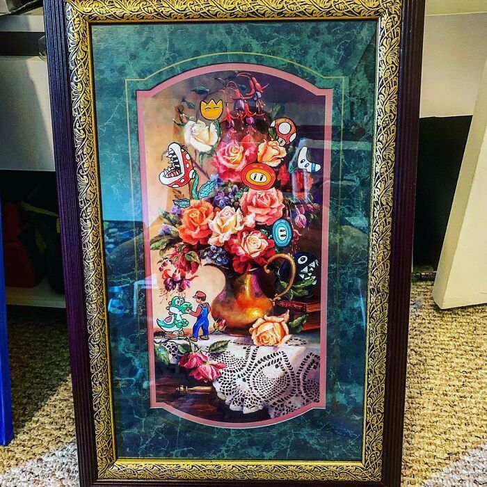 New Follower Painting From Goodwill