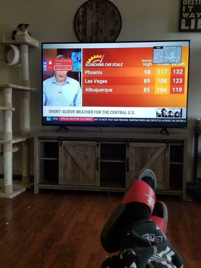 I Know This Isn't That Great To Anyone, But After Years Of Drug Addiction And Police Trouble, I Got My First Smart TV With My First TV Stand