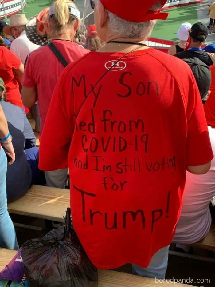 My Son Died From Covid-19 And I'm Still Voting For Trump