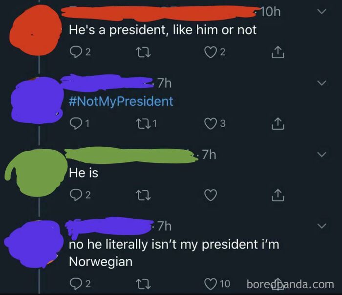 “He Is (Your President)”