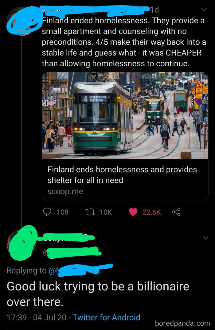 "Good Luck Trying To Be A Billionaire Over There."