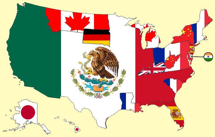 Most Googled Countries By Us State (Except The Us Itself)