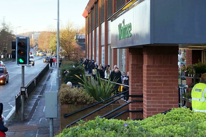 As An American In The UK, I'm Learning All Sorts Of New Words! Today I Discovered That "Queues" Can Also Be Called "Wait Rows!"