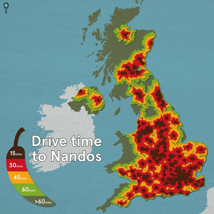 Girlfriend Is A Cartographer, And In Her Spare Time Makes Extremely Important Data Maps Like This