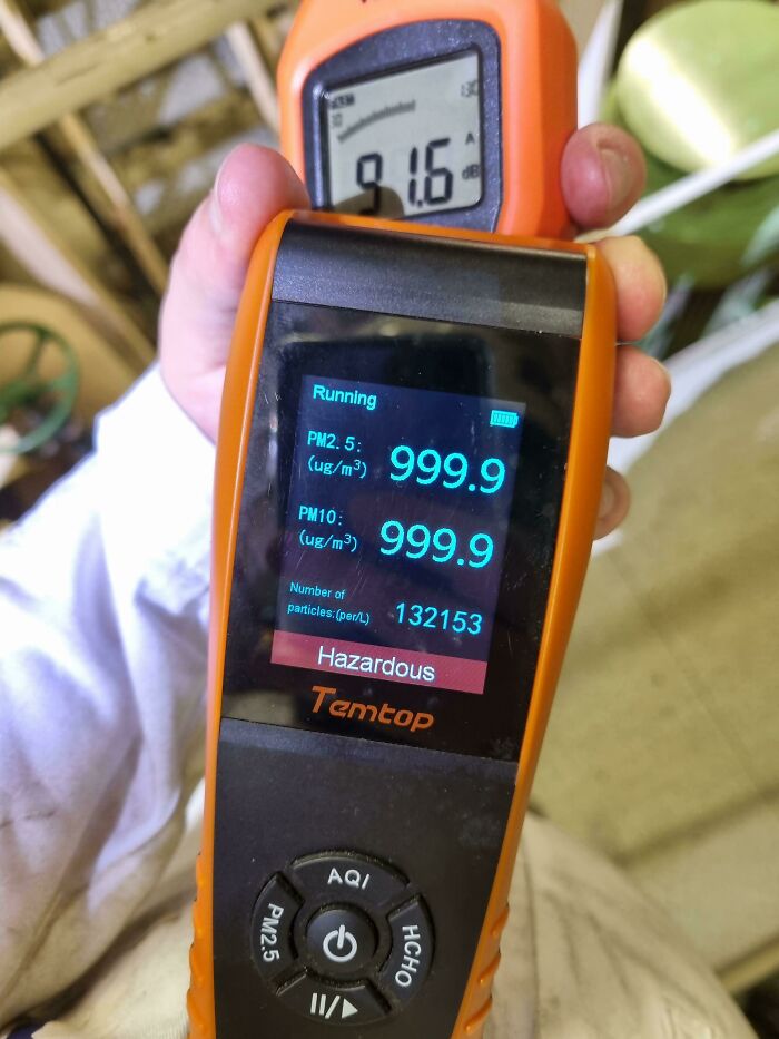Air Quality Readings Of 999.9? Not Great, Not Terrible. (Off Scale)