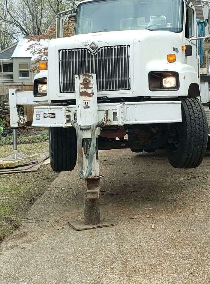 Got The Crane Leveled Out Boss