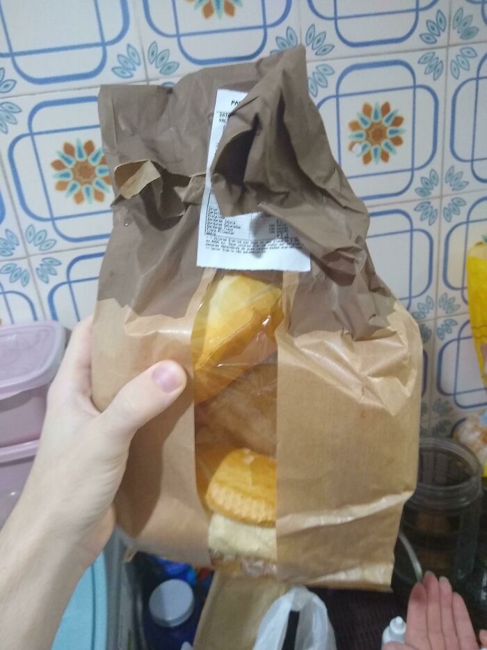 This Paper Bag Looks Wet