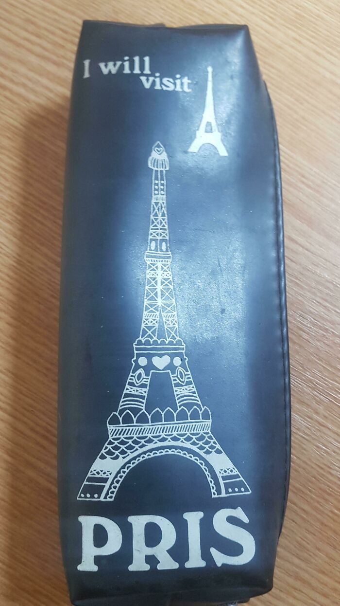 Not Just The Spelling, But The Two Eiffel Towers Too!