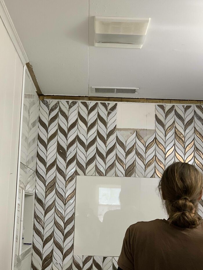 One Tile Short For The Bathroom Update