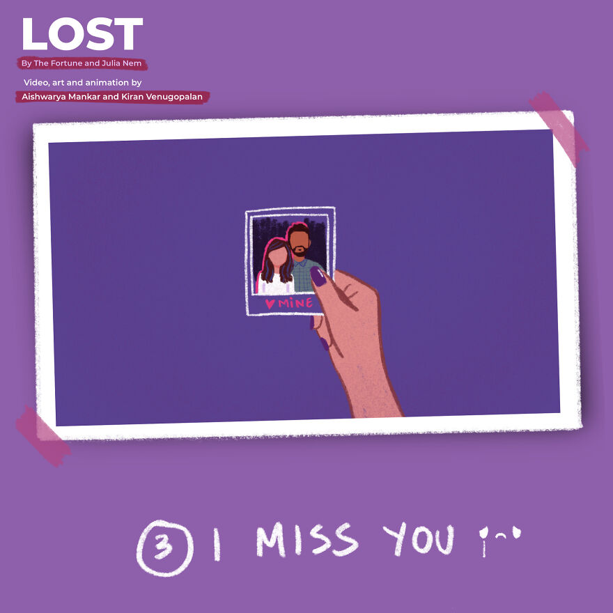 We Created A Mesmerizing Animated Music Video About Loss And Heartbreak For The Song &lsquo;Lost&rsquo;