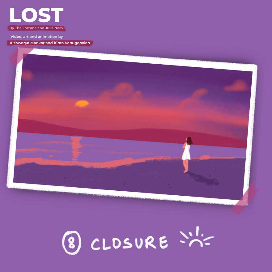 We Created A Mesmerizing Animated Music Video About Loss And Heartbreak For The Song &lsquo;Lost&rsquo;