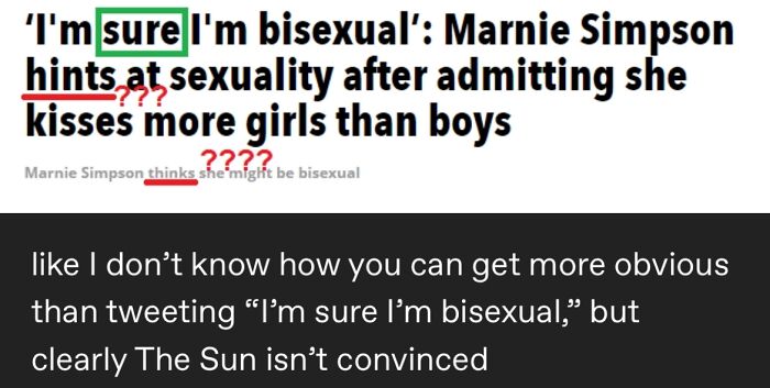 But How Certain Is She?