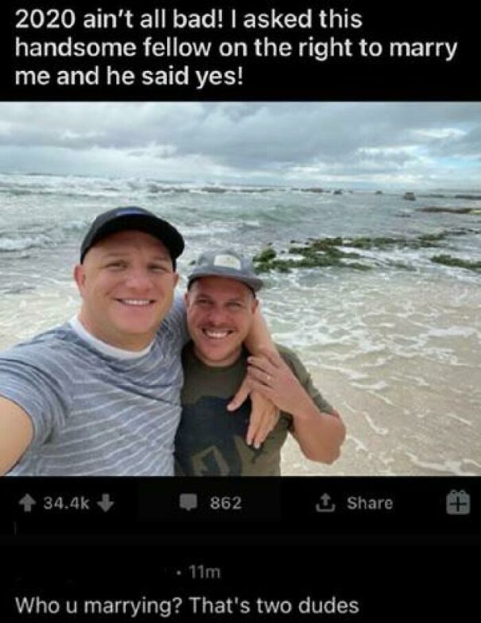 Hmm, But Who’s Getting Married?