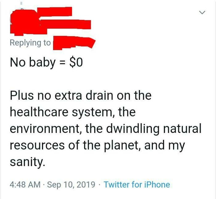A Mombie On Twitter Complained How High Her Hospital Bills Were After Giving Birth And How Expensive Raising A Child Is. She Got This Response: