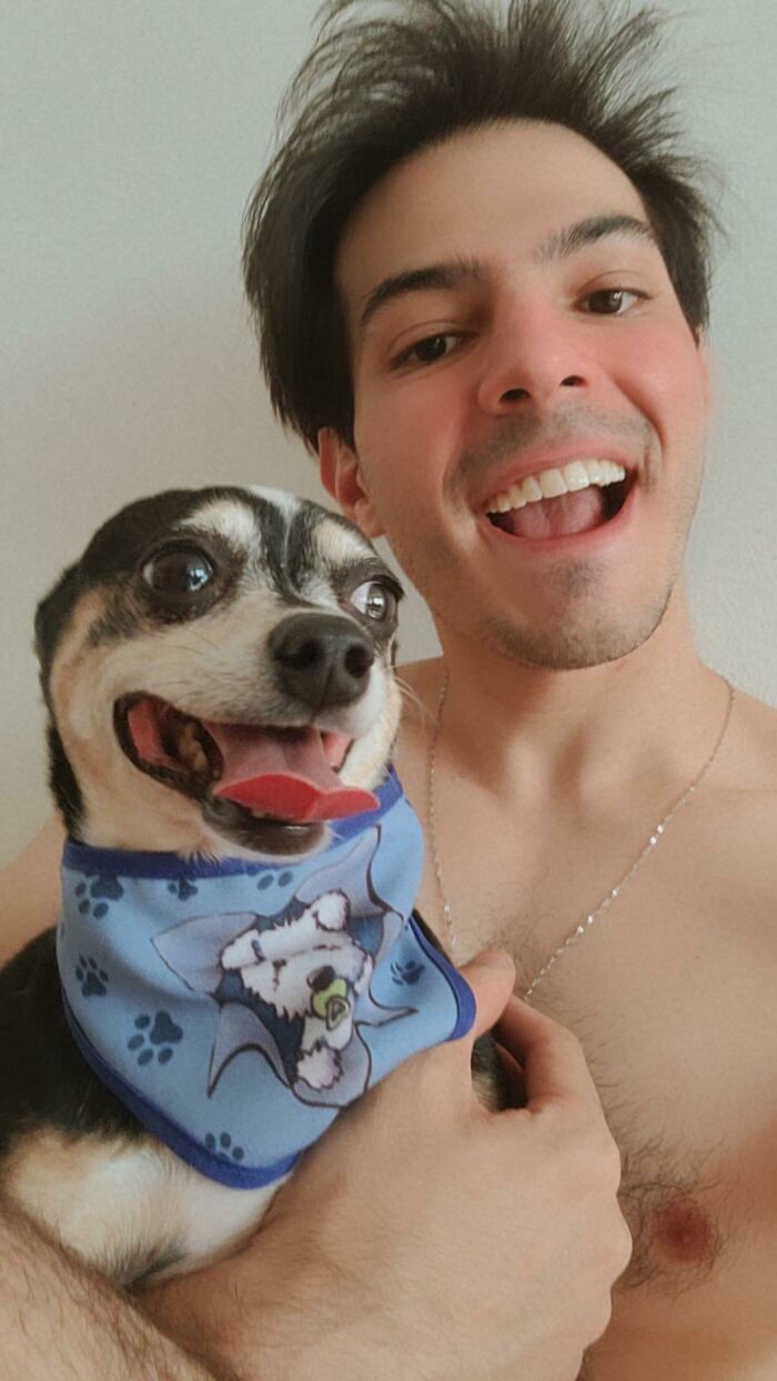 At 31 Years Old And After Years And Years I Finally Adopted A Dog. This Is Brownies And I Love Him