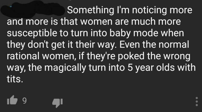 I've Never Met A Single Woman Who's Done This Save Actual Children