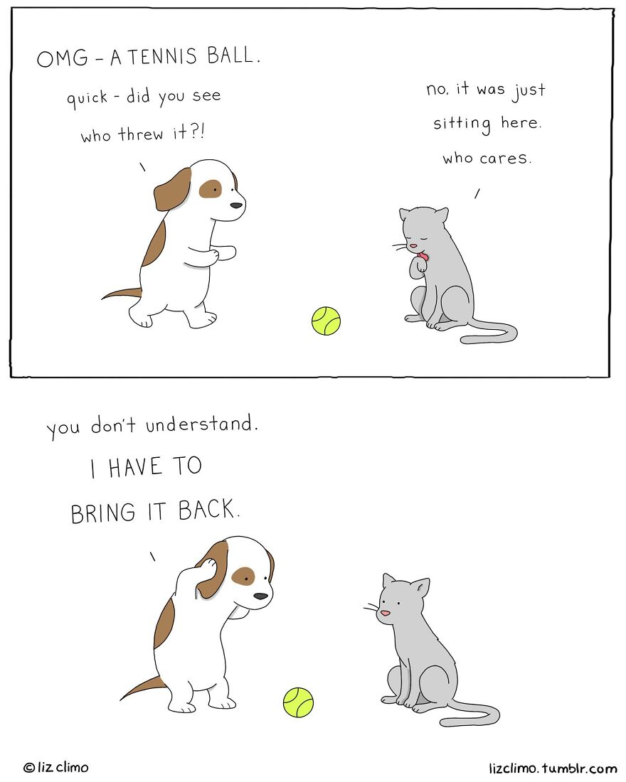 The Simpsons Illustrator Draws Comics Of Animals That Are So Adorable That All We Can Say Is “Awww”