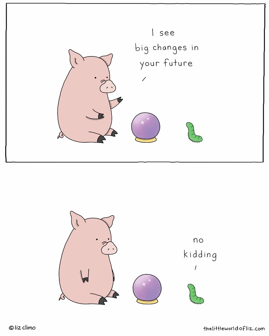 The Simpsons Illustrator Draws Comics Of Animals That Are So Adorable That All We Can Say Is “Awww”