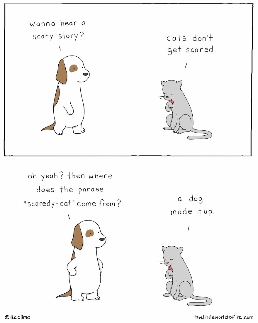 The Simpsons Illustrator Draws Comics Of Animals That Are So Adorable That All We Can Say Is “Awww”