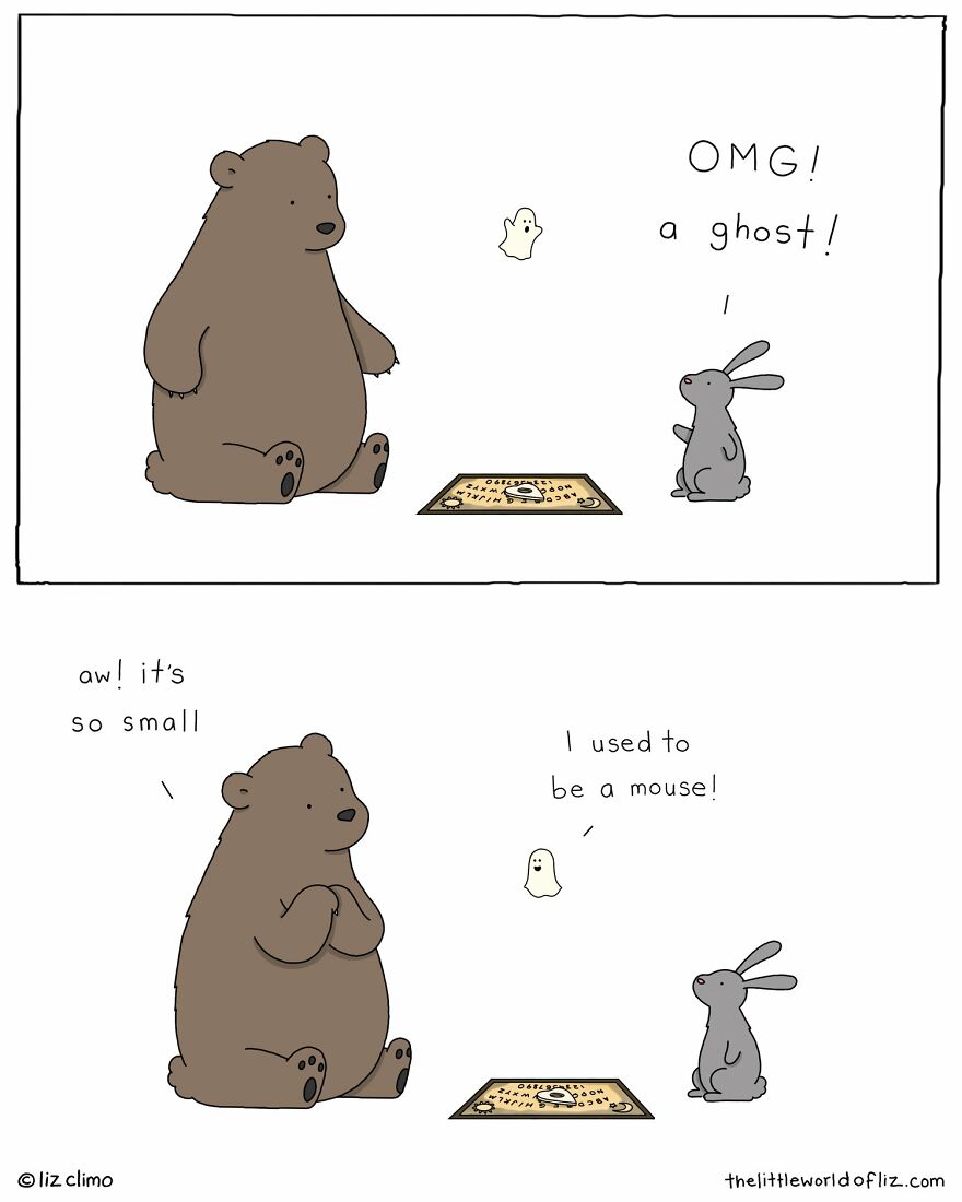 The Simpsons Illustrator Draws Comics Of Animals That Are So Adorable That All We Can Say Is “Awww”