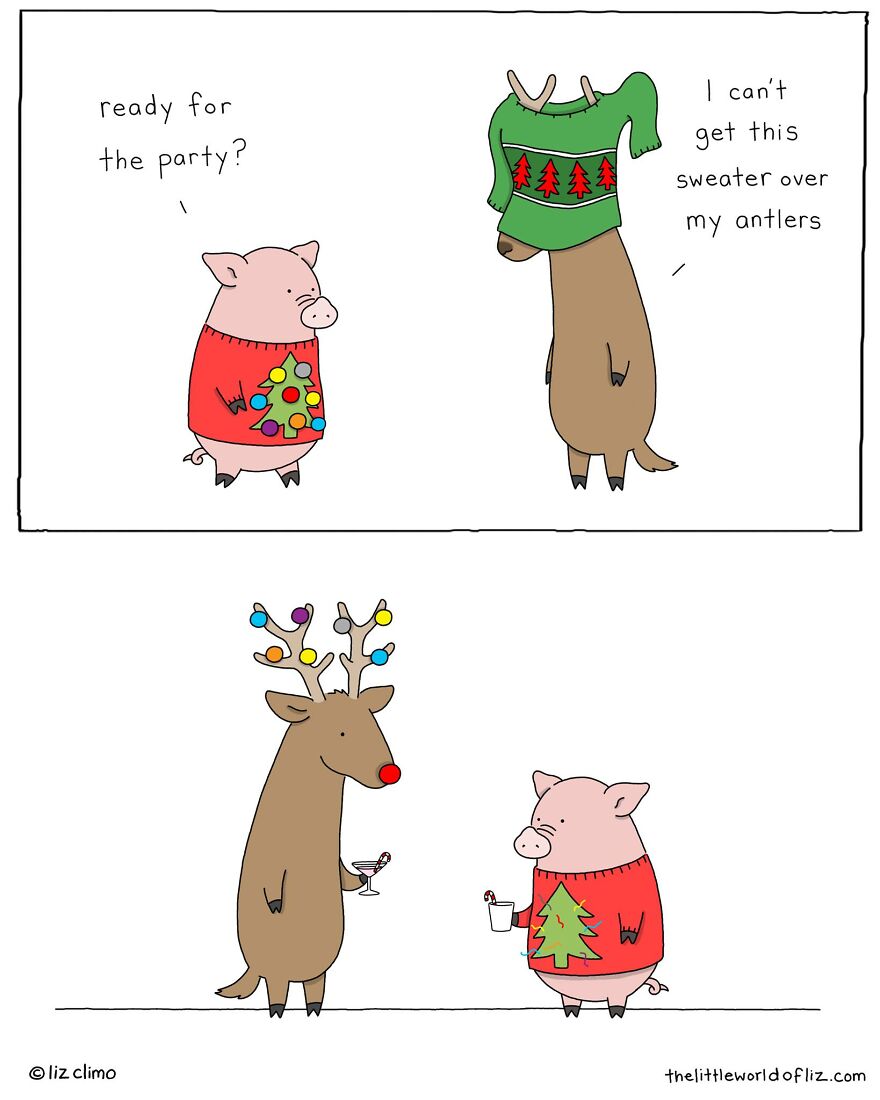 The Simpsons Illustrator Draws Comics Of Animals That Are So Adorable That All We Can Say Is “Awww”