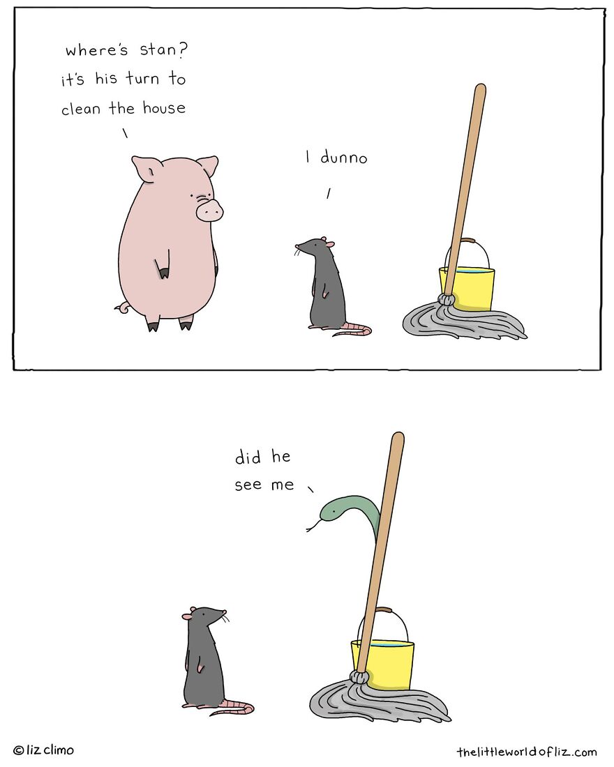 The Simpsons Illustrator Draws Comics Of Animals That Are So Adorable That All We Can Say Is “Awww”