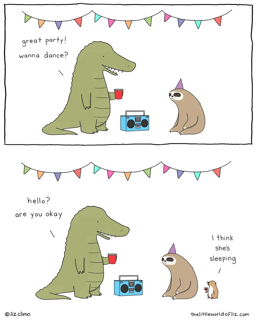 The Simpsons Illustrator Draws Comics Of Animals That Are So Adorable That All We Can Say Is “Awww”