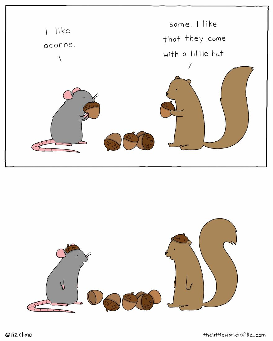 The Simpsons Illustrator Draws Comics Of Animals That Are So Adorable That All We Can Say Is “Awww”