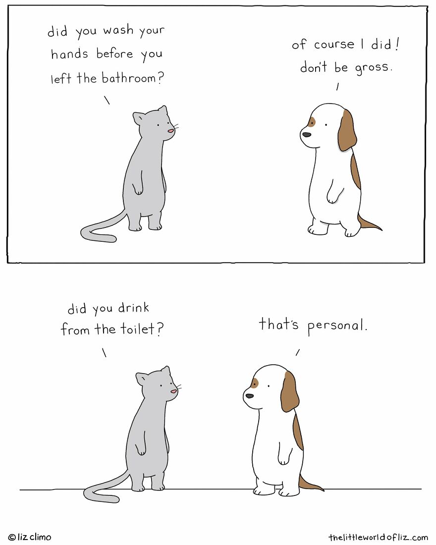 The Simpsons Illustrator Draws Comics Of Animals That Are So Adorable That All We Can Say Is “Awww”